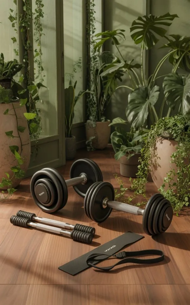 Ein dynamisches Bild, das die Vielseitigkeit und Qualität der Domyos Produkte widerspiegelt