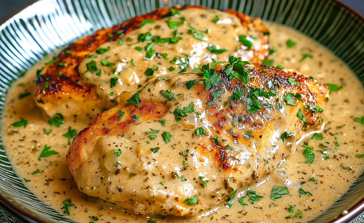 Ein gebratenes Huhn auf einem Teller, umgeben von Beilagen