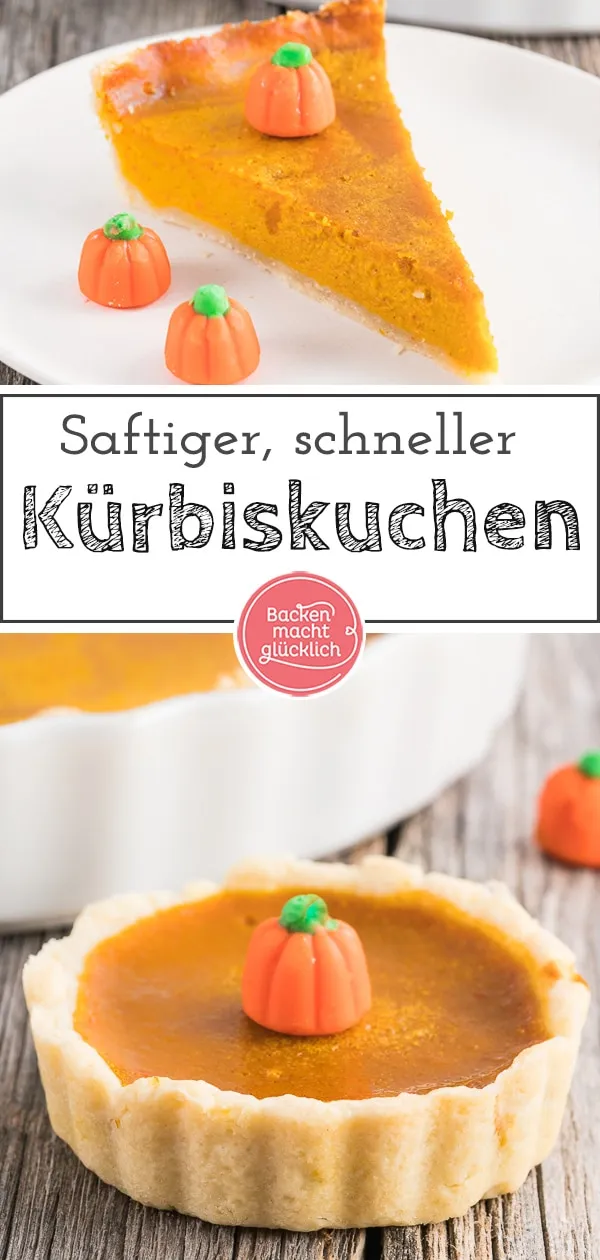 Ein herrlicher Pumpkin Pie, einfach zum Verlieben