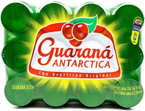 Ein Karton Guarana Antarctica, online erhältlich