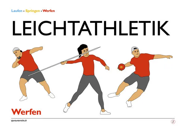 Ein Kugelstoßer in der Vorbereitung des Stoßes