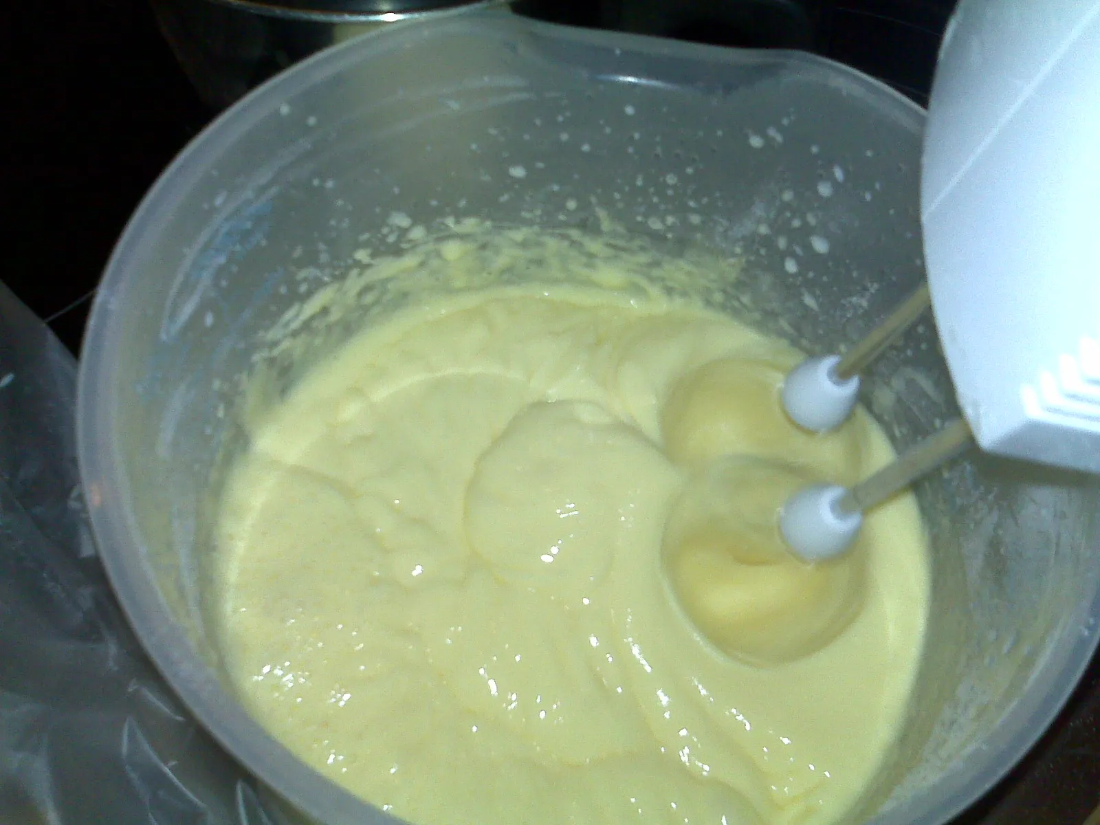 Ein Polizeiautokuchen nimmt langsam Form an