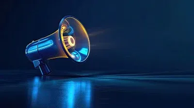 Eine Kryptobörse meldet Transaktionen ans Finanzamt, symbolisiert durch digitale Datenflüsse