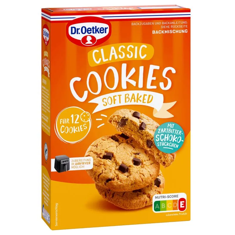 Eine Nahaufnahme von perfekt gebackenen Classic Cookies, bereit zum Genießen