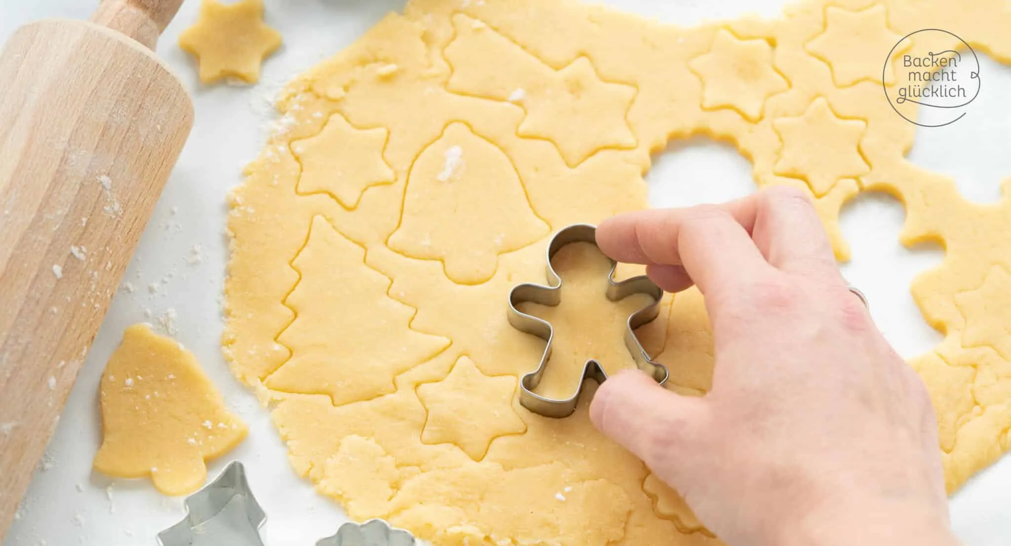 Einfacher Plätzchenteig zum Ausstechen