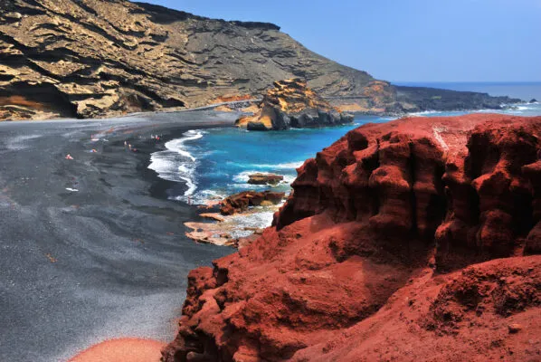 El Golfo auf Lanzarote, Kanarische Inseln