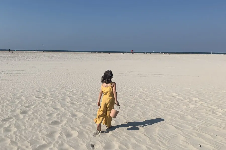 Endlose Sandstrände auf Norderney