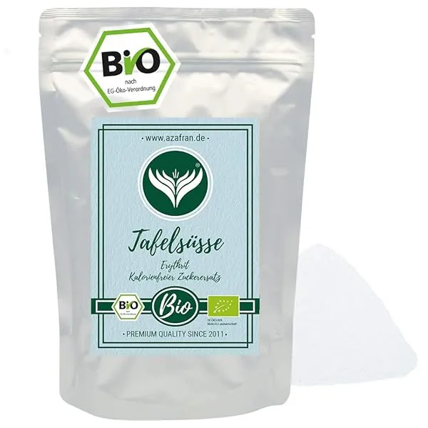 Erythrit, ein kalorienfreier Zuckerersatz