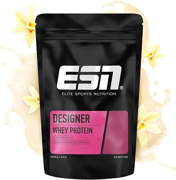 ESN Designer Whey Proteinpulver in der Geschmacksrichtung Vanille