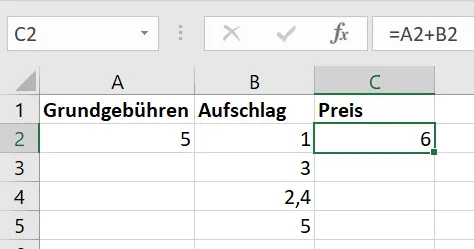 Excel Zellbezug festsetzen vor $A