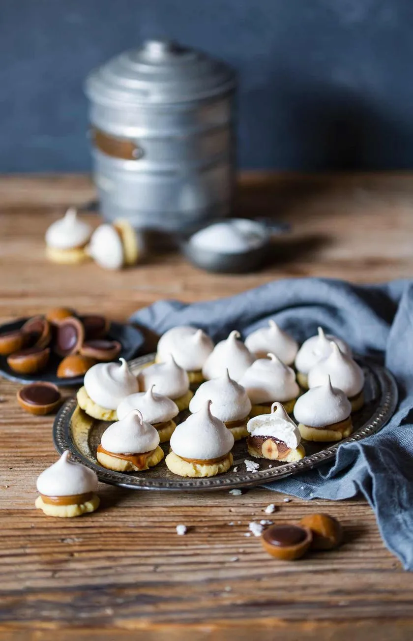 Feenküsse mit Toffifee und Baiserhaube