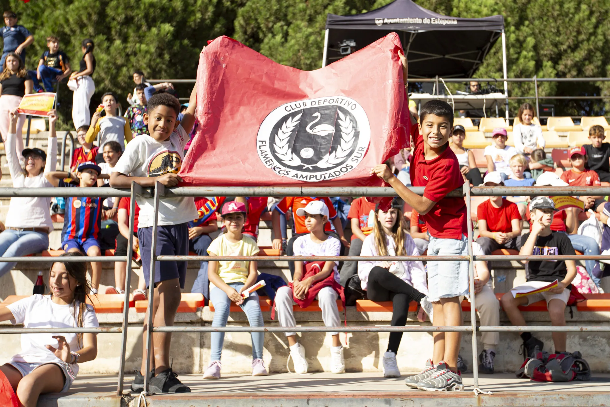 Feiernde Spieler nach einem Tor