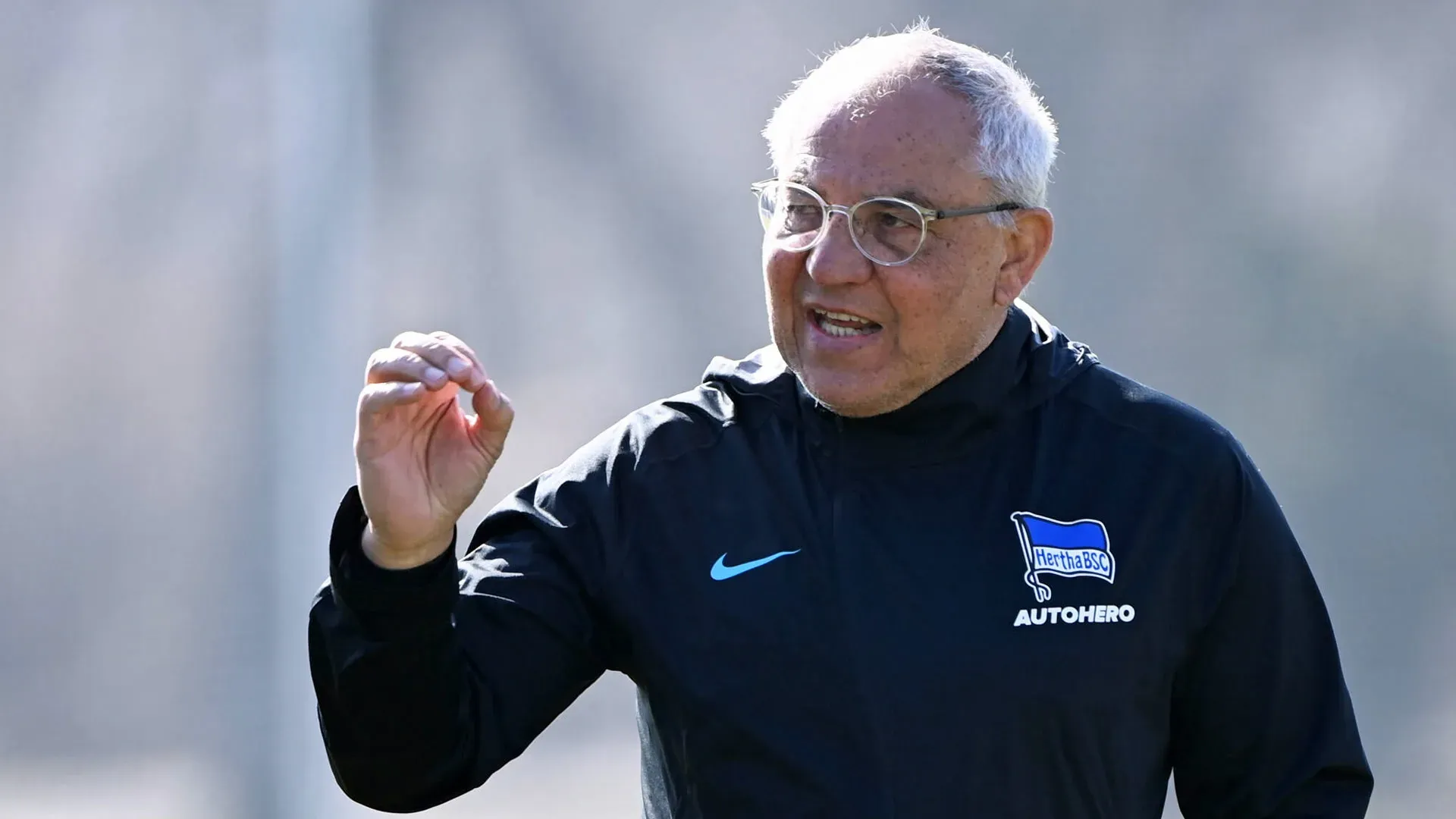 Felix Magath bei einem Spiel