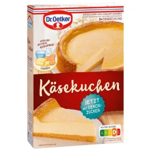 Fertiger Dr. Oetker Käsekuchen, ein Klassiker