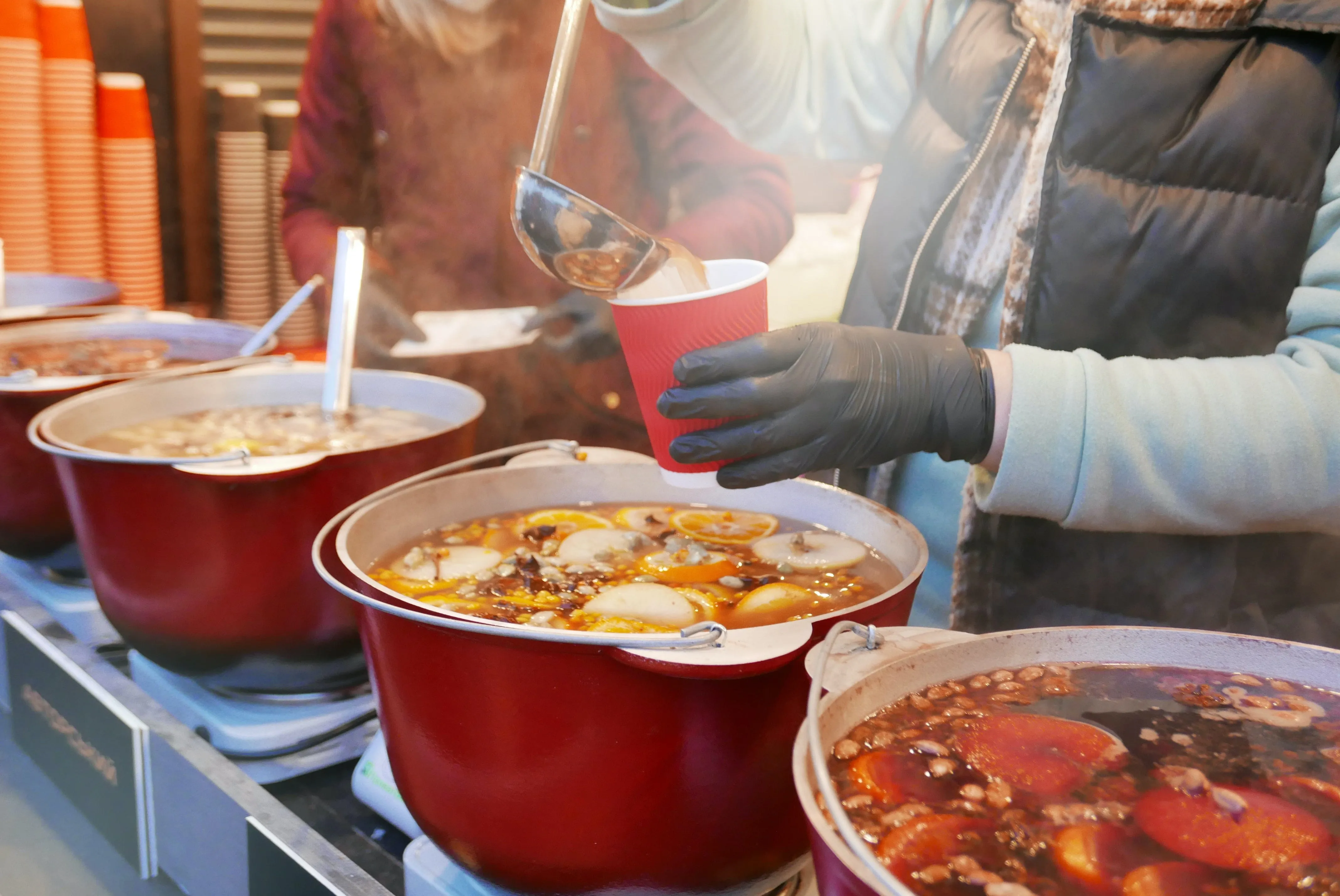 Flasche Gourmet Glühwein von Ueberschaer's Delikatessenmanufaktur