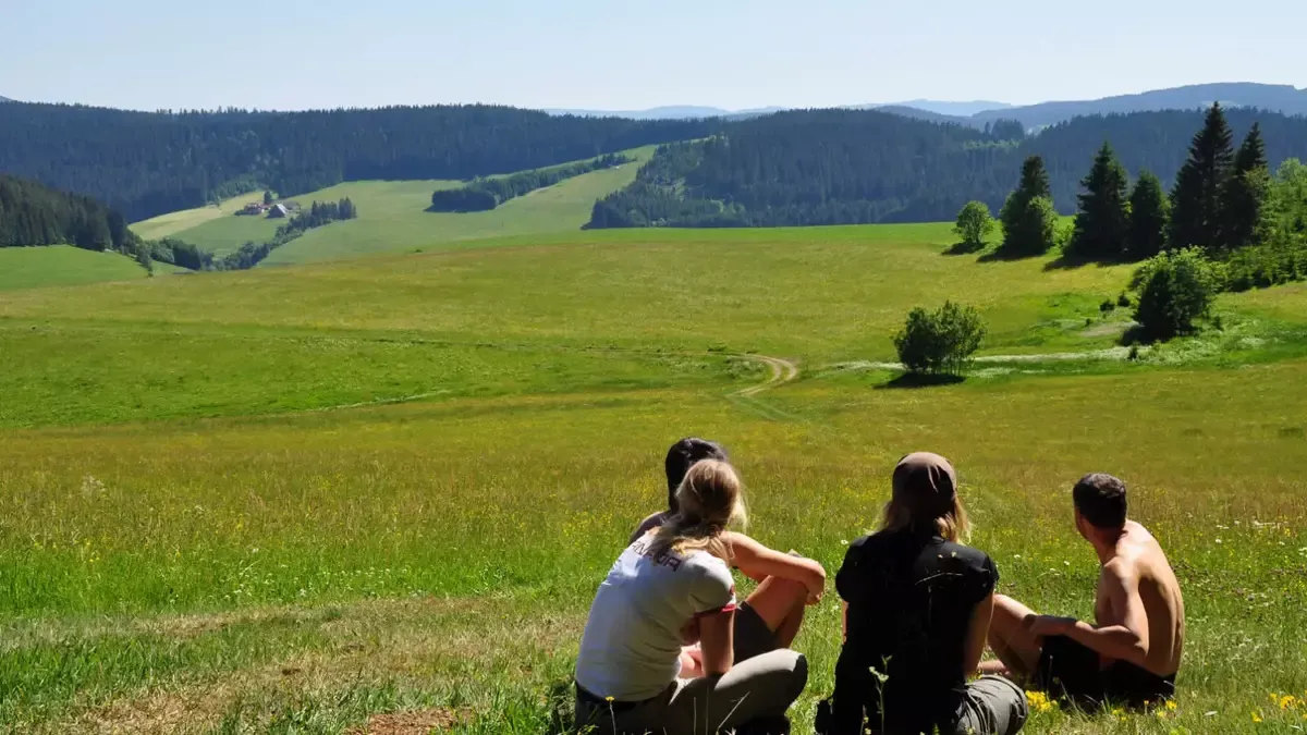 FÖJ-Seminargruppe unterwegs im Schwarzwald