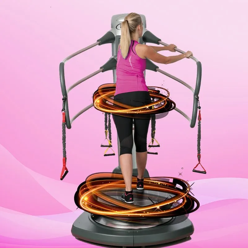 Frau auf dem imoove Gerät im Fitnessstudio Sinzheim