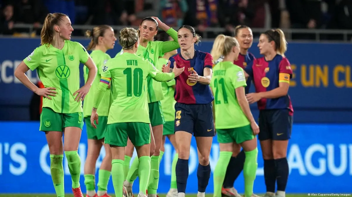 Frauen-Champions League 2024/25 | Viertelfinale | FC Barcelona gegen VfL Wolfsburg