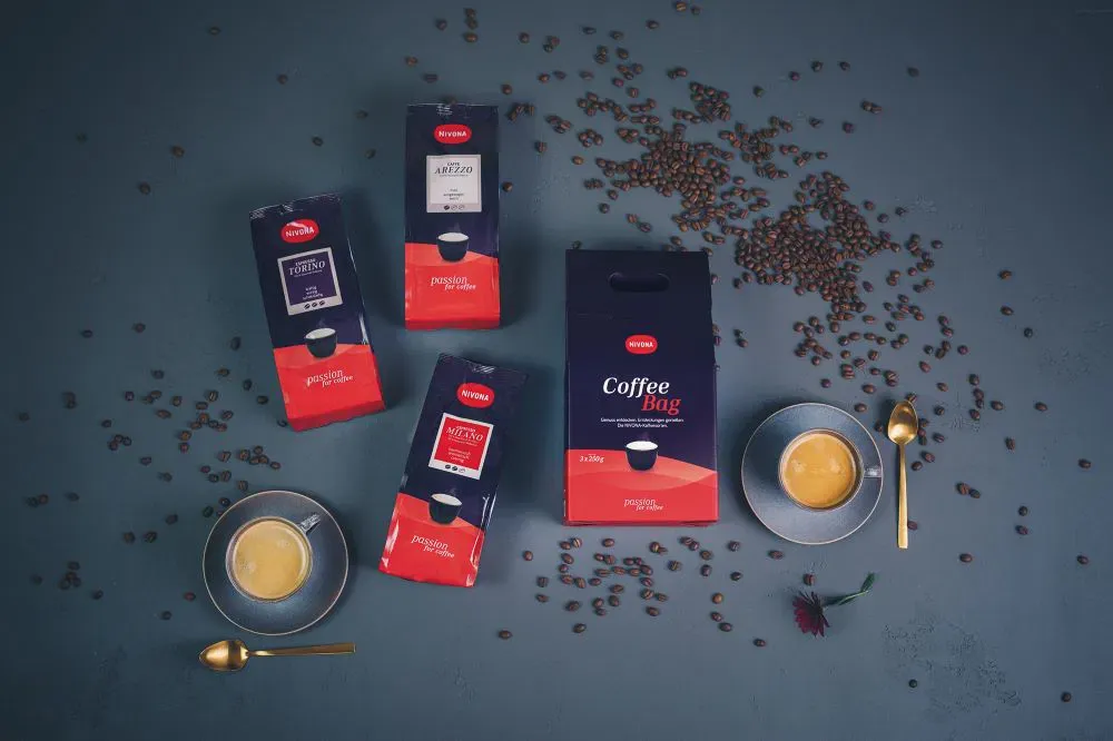 Frisch geröstete Kaffeebohnen für vollmundigen Kaffeegenuss aus dem Vollautomaten