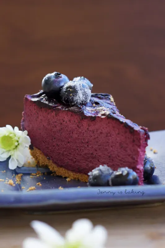 Frische Heidelbeeren, bereit zur Verarbeitung