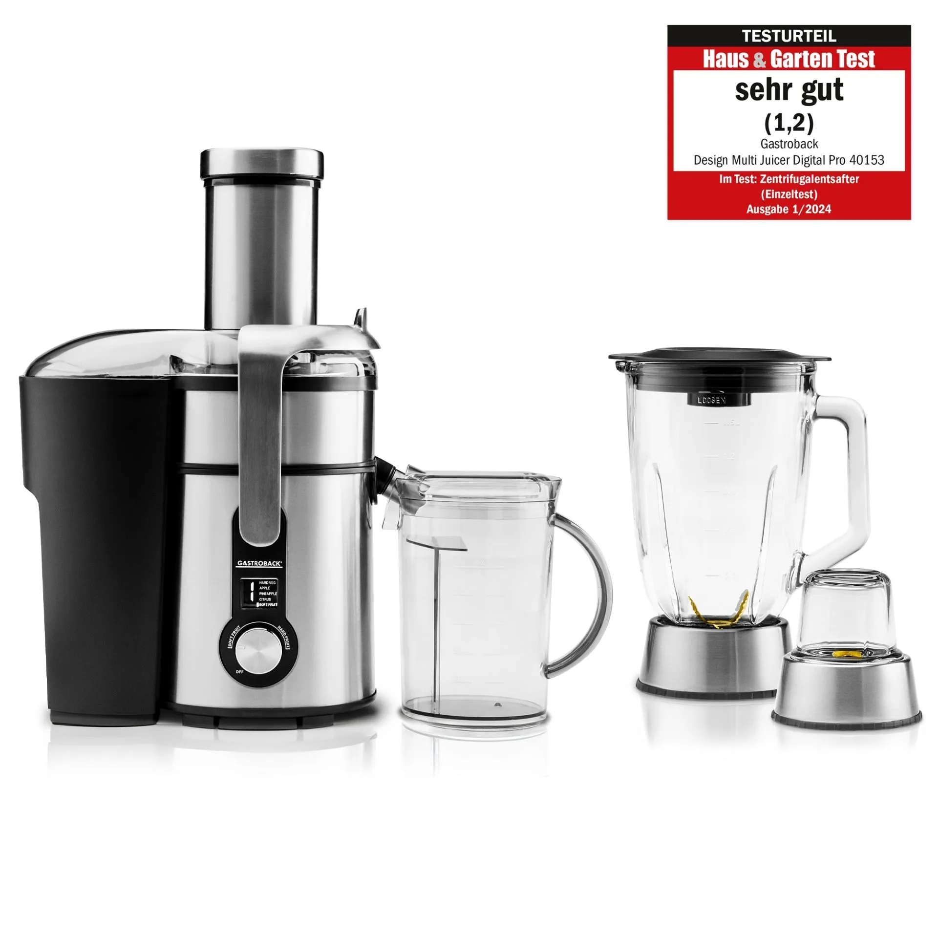 Gastroback Design Multi Juicer Digital Pro 3 in 1
