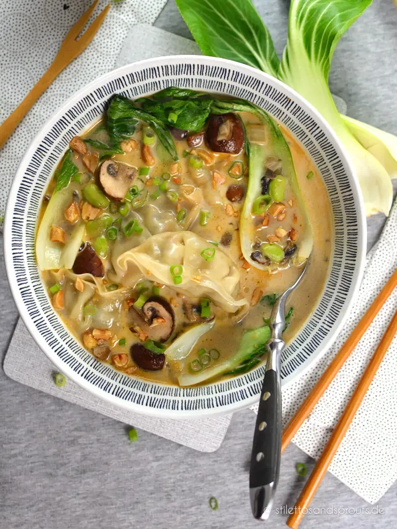 Gesunde schnelle Suppe