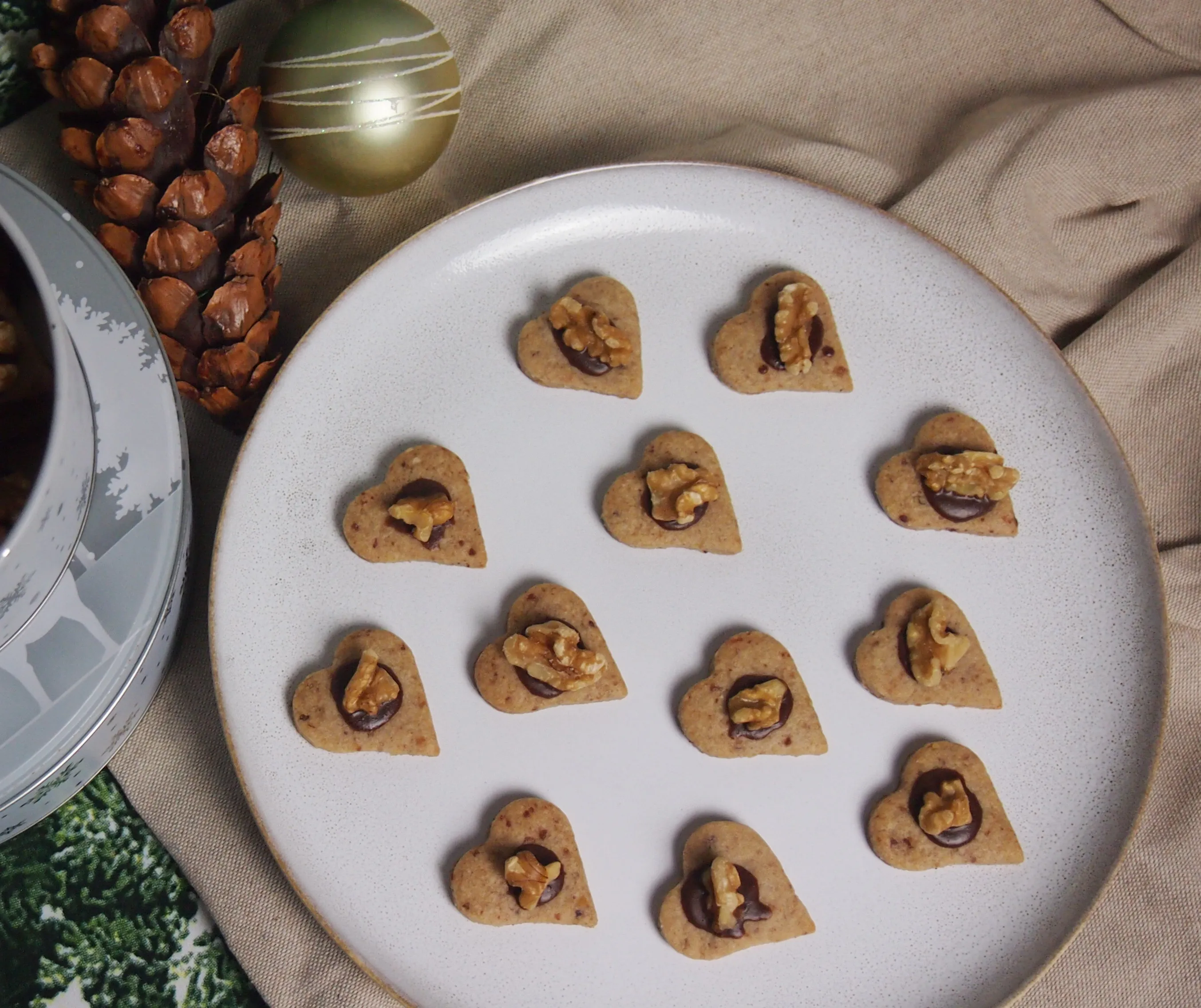 Gesunde Walnussplätzchen ohne Zucker