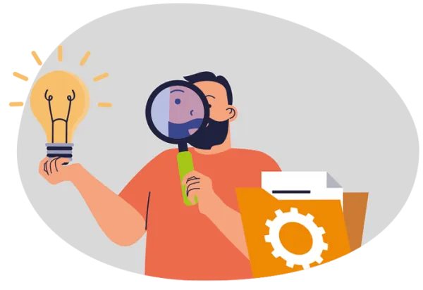 Grafik zeigt Anwendungsbereiche für OscWare: Online-Shops, Marktplätze, Logistikdienstleister