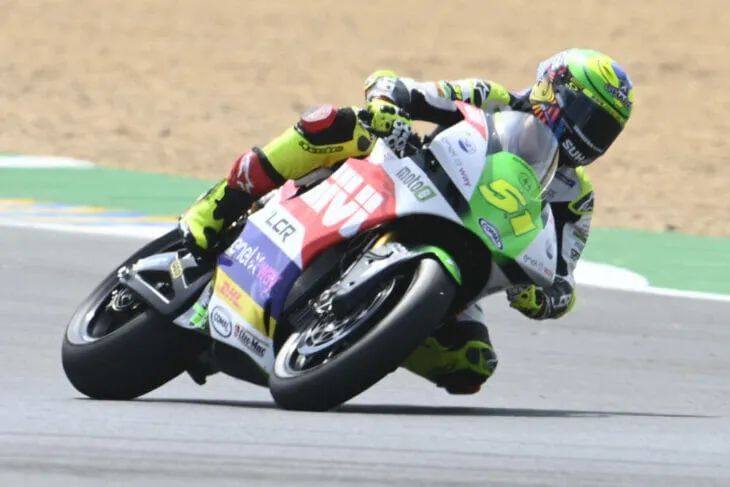 Granado sichert sich die Pole in der MotoE