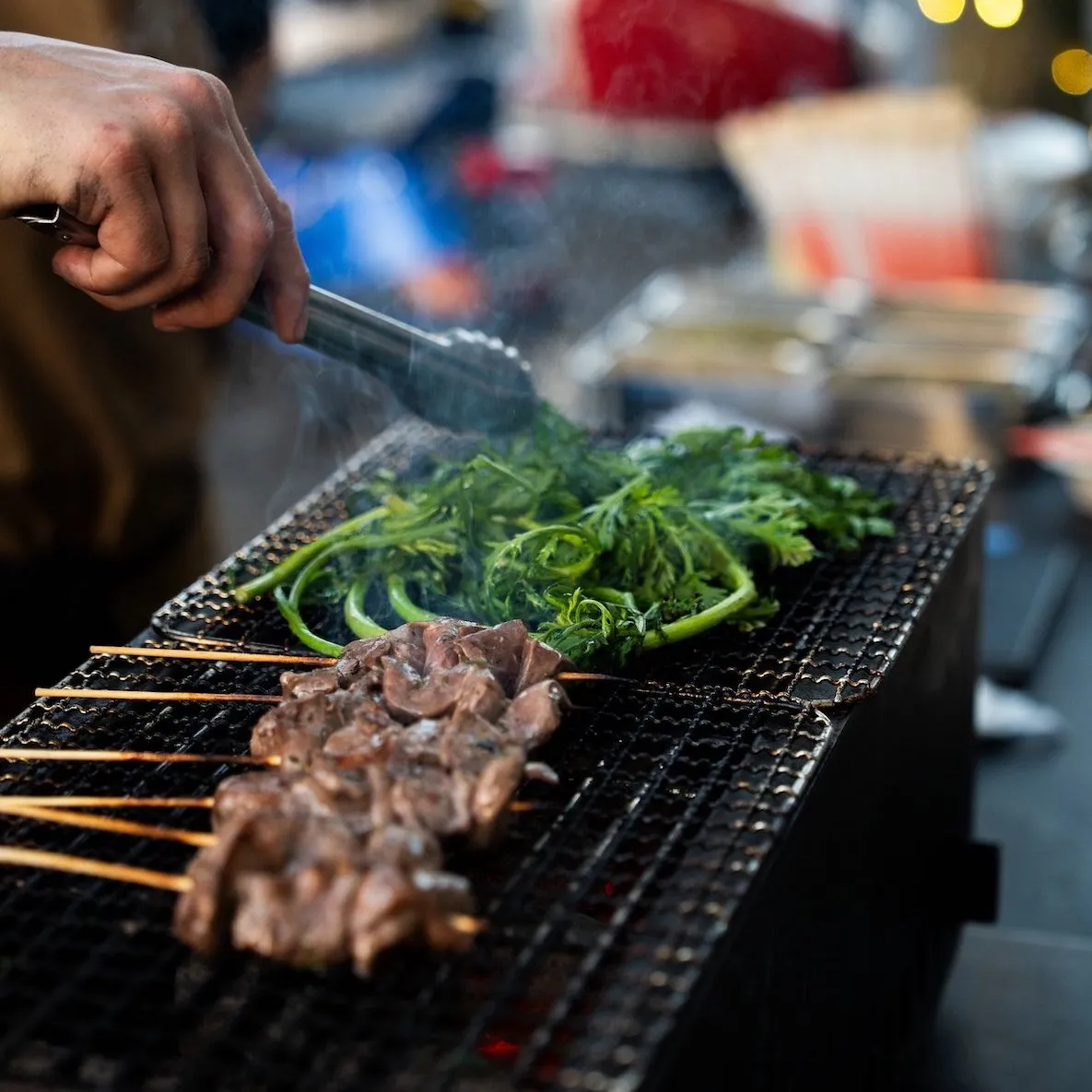 Grüner Kebab und Gerichte aus der Balkan-Küche im Alma PDX Restaurant