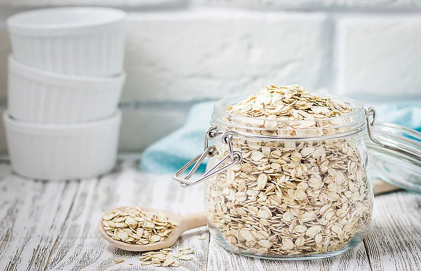 Haferflocken als eisenreiche Mahlzeit
