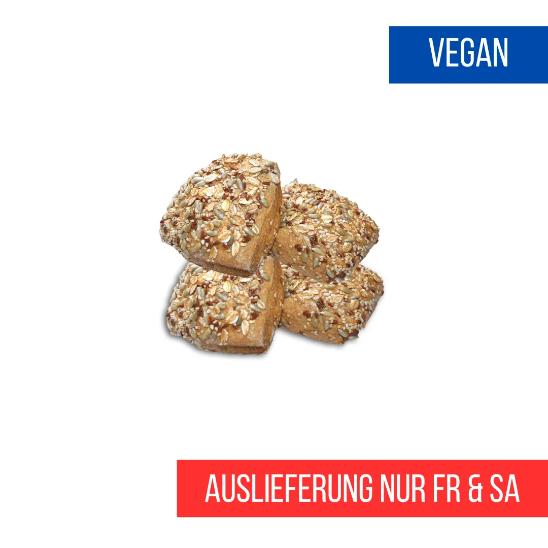 halbgebackene Vollkornbrötchen