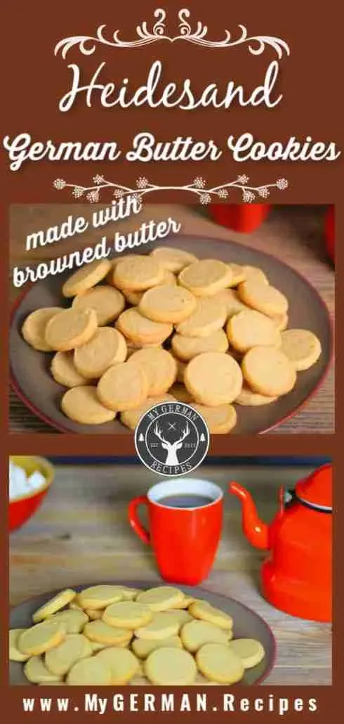 Heidesand Kekse - traditionelle deutsche Weihnachtskekse