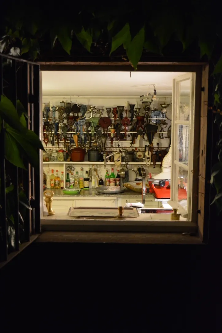 Historische Küche auf dem Apfelgut in Sulz am Neckar