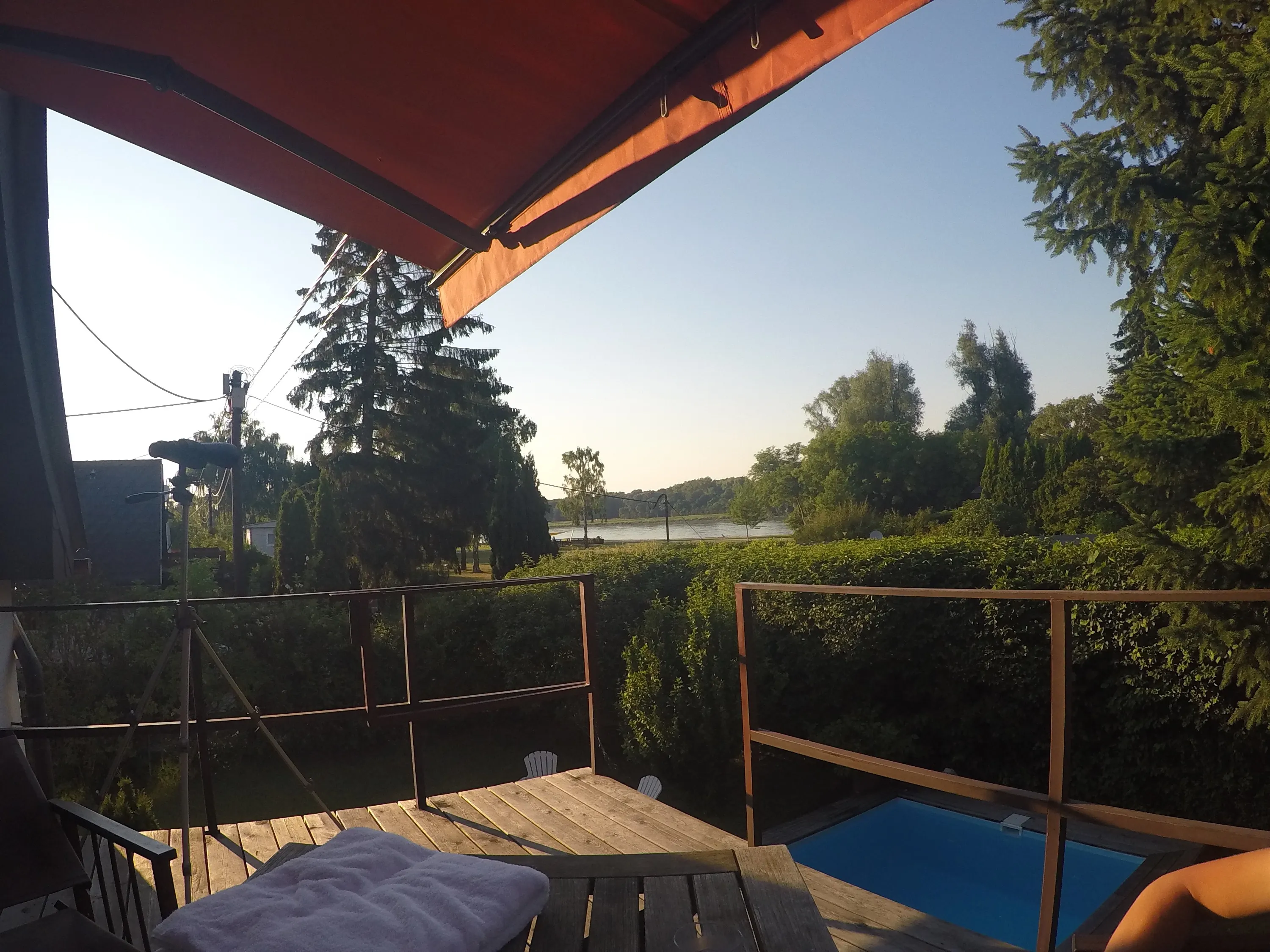 Idyllischer Blick auf die Donau in Kritzendorf