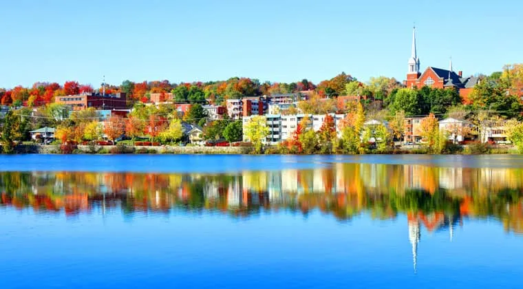 Indian Summer in Quebec, Kanada