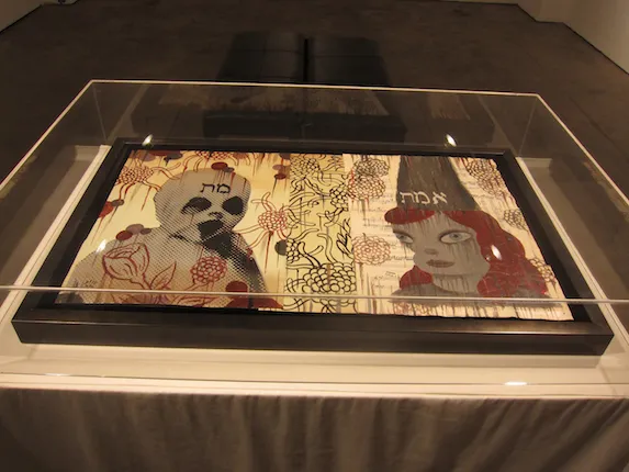 Installation von Gary Baseman in der Jonathan LeVine Gallery