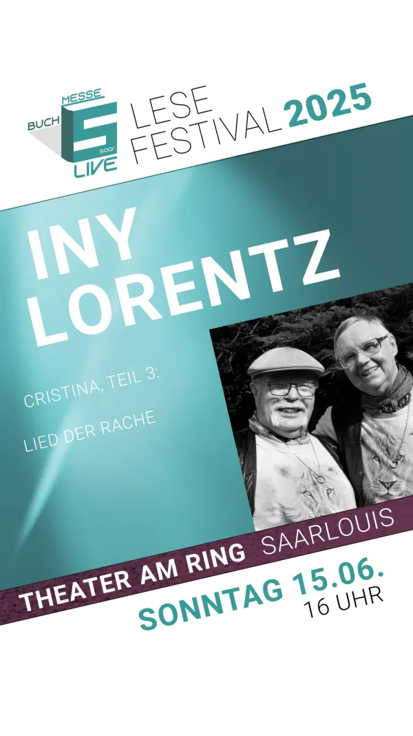 Iny und Elmar Lorentz auf der Buchmesse Saar