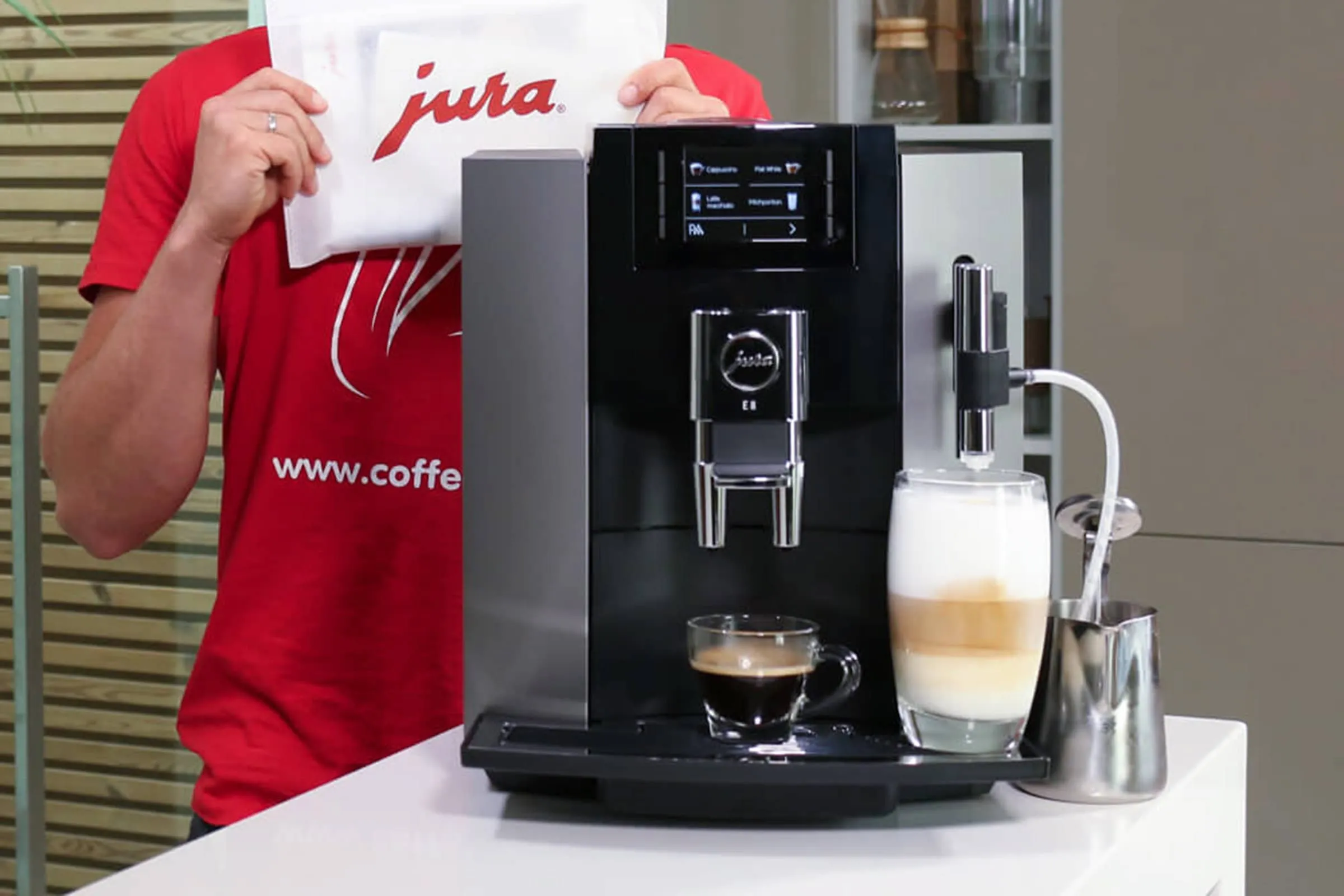 Jura E8 EC in verschiedenen Farben