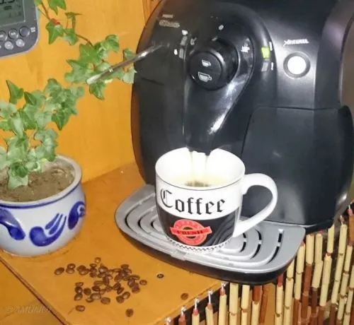 Kaffee läuft