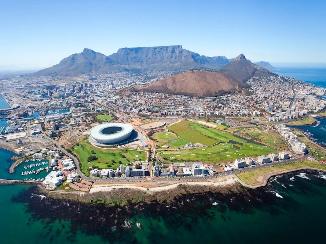 Kapstadt mit dem Tafelberg im Hintergrund