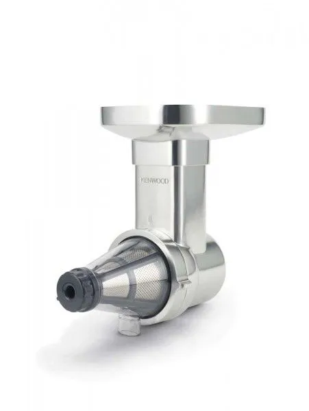 Kenwood Beerenpresse für Niedriggeschwindigkeitsanschluss KAX 644. Ideal zum Entsaften von Beeren mit hochwertigem Edelstahl-Design.