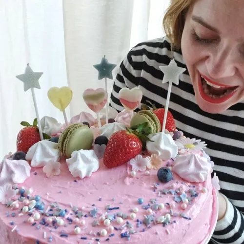 Kinderleichte Candy Cake Torte ohne Backen