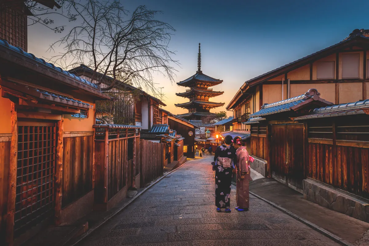 Kirschblüte in Japan im April