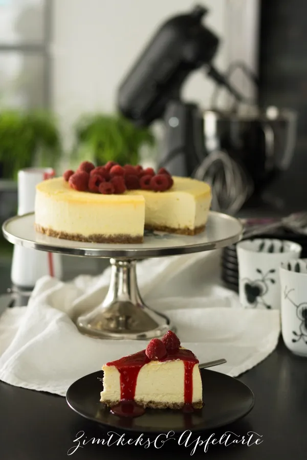 Klassischer New York Cheesecake – fluffig, cremig, lecker