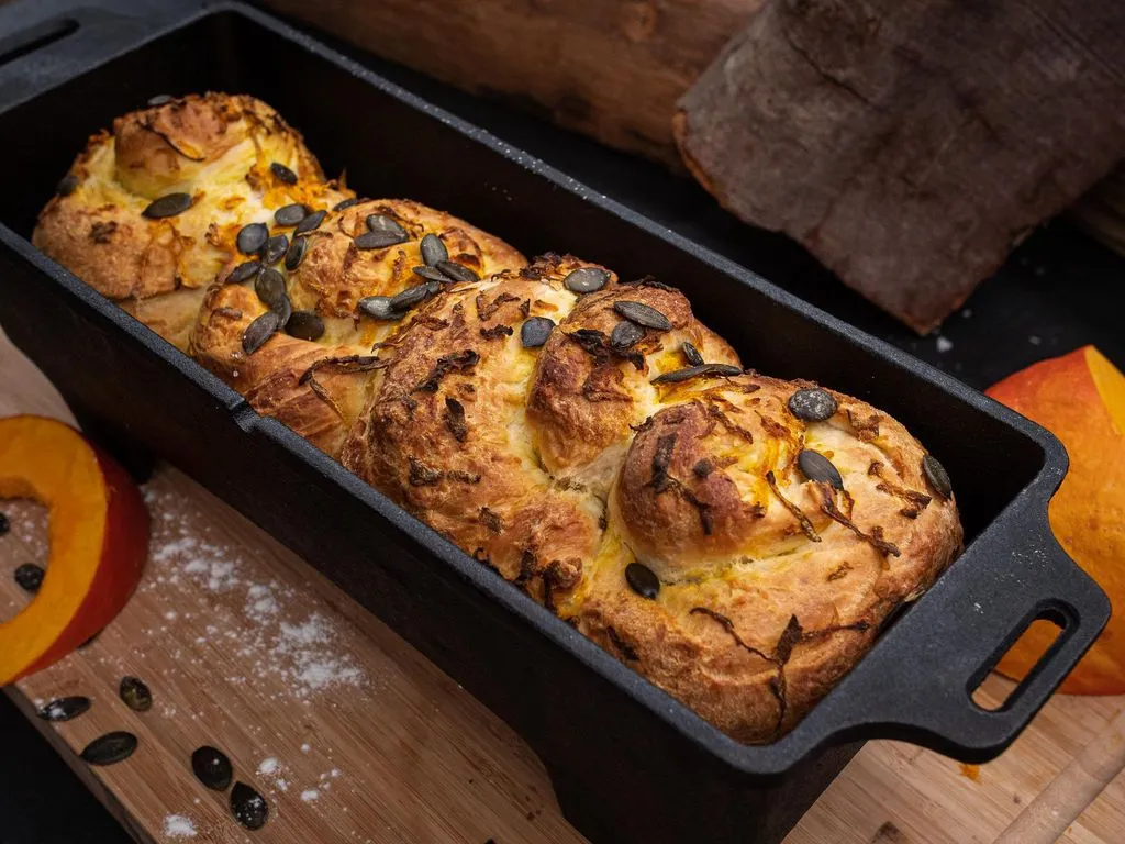 Kuerbisbrot aus dem Dutch Oven