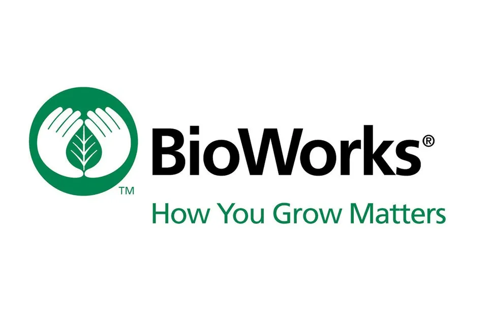 Logo von BioWorks, einem Unternehmen für nachhaltige Lösungen im Gartenbau
