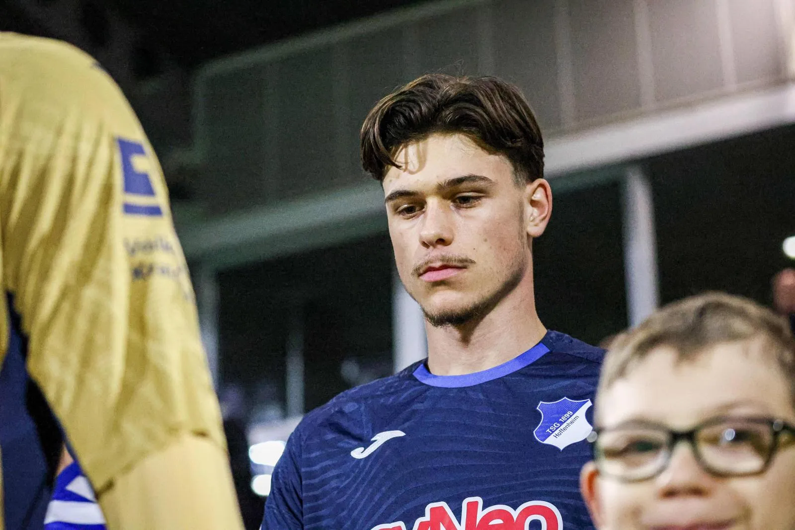 Luca Erlein im Spiel der 3. Liga zwischen TSG Hoffenheim II und MSV Duisburg