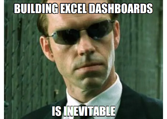 Lustiges Meme, das eine überraschte Reaktion auf die Fähigkeiten von Excel zeigt