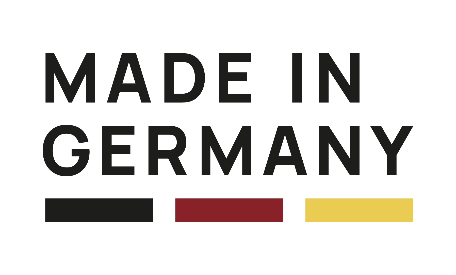 Made in Germany Logo, das deutsche Qualität symbolisiert